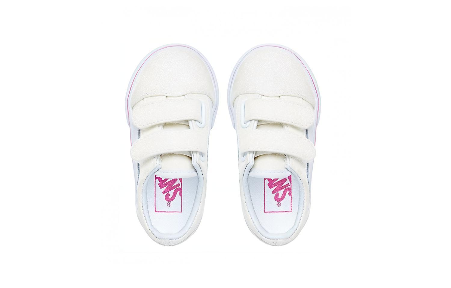 Shop (TD) Vans Old Skool V 'Glitter' Sepatu Sneaker Wanita VN0A344KQ7F