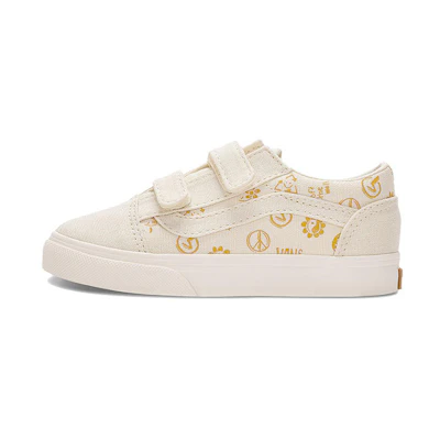 (TD) Vans Old Skool V 'Cream Yellow'