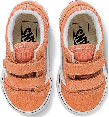 嬰童 Vans Old Skool 運動 防滑支撐 低幫 學步鞋 橙色 Lookbook 嬰童 Vans Old Skool 運動 防滑支撐 低幫 學步鞋 橙色