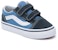 (TD) Vans Old Skool V 'Navy' Lelaki Navy Klasik VN000D3YNVY