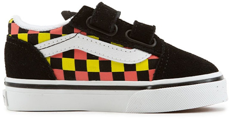 (Toddler) Vans Old Skool V 'Neon Glow Checkerboard' VN0A38JN30M Order (Toddler) Vans Old Skool V 'Neon Glow Checkerboard' VN0A38JN30M