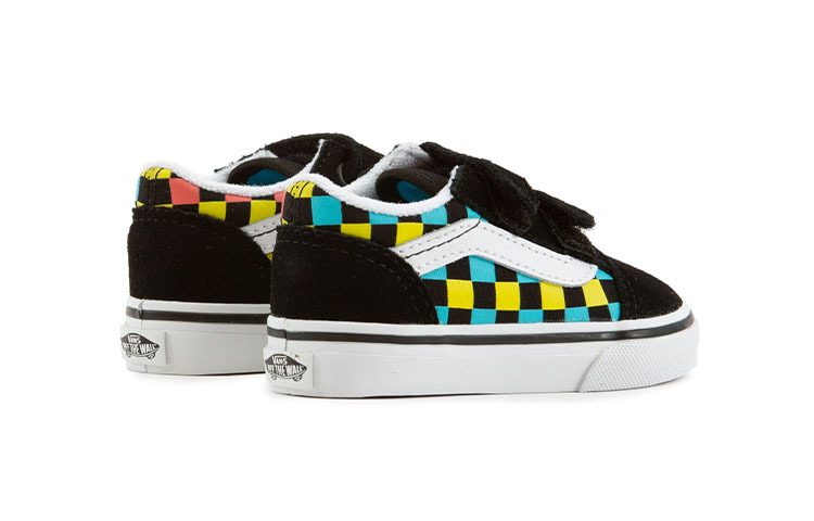 Shop (幼童) Vans Old Skool V '霓虹光棋盤格' VN0A38JN30M