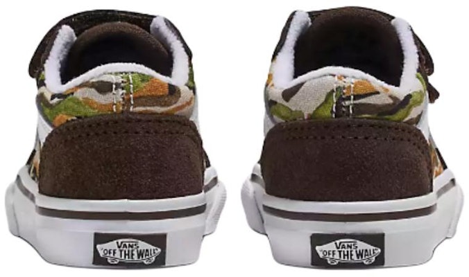 (Toddler) Vans Old Skool V 'Painted Camo Brown' VN0009RCBF0 Lookbook (Toddler) Vans Old Skool V 'Painted Camo Brown' VN0009RCBF0
