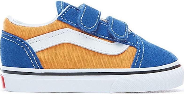 (Toddler) Vans Old Skool V 'Pop - Blue Gold' VN0A344KQ1B Order (Toddler) Vans Old Skool V 'Pop - Blue Gold' VN0A344KQ1B