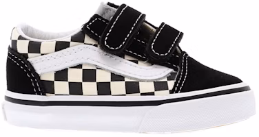(Toddler) Vans Old Skool V 'Primary Check' VN0A38JNP0S (Toddler) Vans Old Skool V 'Primary Check' VN0A38JNP0S