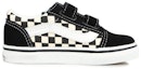 Order (TD) Vans Old Skool V 'Primary Check' Lelaki/Kasut Perempuan Corak Kotak-Kotak VN0A38JNP0S