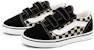 (TD) Vans Old Skool V 'Primary Check' Lelaki/Kasut Perempuan Corak Kotak-Kotak VN0A38JNP0S