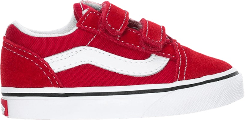 (Toddler) Vans Old Skool V 'Racing Red' VN0A38JNJV6(幼兒款) Buy (Toddler) Vans Old Skool V 'Racing Red' VN0A38JNJV6(幼兒款)