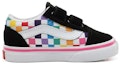 Order (TD) Vans Old Skool V 'Rainbow Checkerboard' - Jalur Pelangi Kotak Kotak VN0A38JNU09