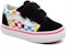 (TD) Vans Old Skool V 'Rainbow Checkerboard' - Jalur Pelangi Kotak Kotak VN0A38JNU09