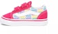Vans Old Skool V Toddles/Infants Pink Pelangi Kanak-Kanak VN0A38JN0GW