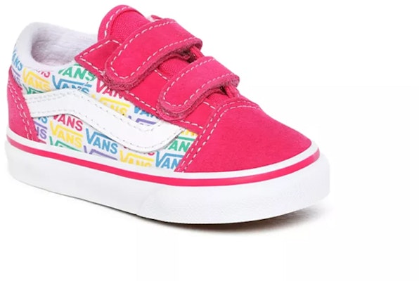 Vans Rainbow Vans Old Skool V Toddles/Infants Pink VN0A38JN0GW Lookbook Vans Rainbow Vans Old Skool V Toddles/Infants Pink VN0A38JN0GW