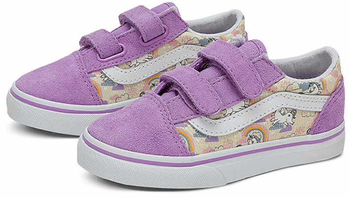 (TD) Vans Old Skool V Lage Skate Schoenen Paars ''Pink White'' VN0A4VJJBD9 Order (TD) Vans Old Skool V Lage Skate Schoenen Paars ''Pink White'' VN0A4VJJBD9