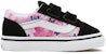 Kasut Rendah Velcro Vans Butterfly Dream Old Skool Hitam/Pink VN000D3YARP