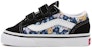 Vans Floral Old Skool Velcro 'Hitam Biru' VN000D3YFF1