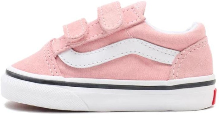 (Toddler) Vans Old Skool Velcro 'Powder Pink' VN000D3Y9AL Buy (Toddler) Vans Old Skool Velcro 'Powder Pink' VN000D3Y9AL