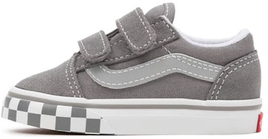 Vans Reflective Sidestripe Old Skool Velcro 'Gray White' VN000D3YAC1 Vans Reflective Sidestripe Old Skool Velcro 'Gray White' VN000D3YAC1