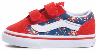 Vans Santa Shreds Old Skool Velcro 'Red Blue' VN000D3Y8BI Vans Santa Shreds Old Skool Velcro 'Red Blue' VN000D3Y8BI