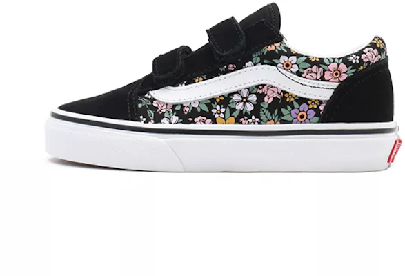 (Toddler) Vans Old Skool Velcro Printing Black VN0A4BUV99D Buy (Toddler) Vans Old Skool Velcro Printing Black VN0A4BUV99D
