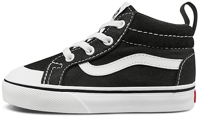 (Toddler) Vans Racer Mid 'Black White' VN0A38EG1WX Buy (Toddler) Vans Racer Mid 'Black White' VN0A38EG1WX