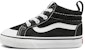(Toddler) Vans Racer Mid 'Black White' VN0A38EG1WX