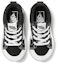 Lookbook (Toddler) Vans Racer Mid 'Black White' VN0A38EG1WX