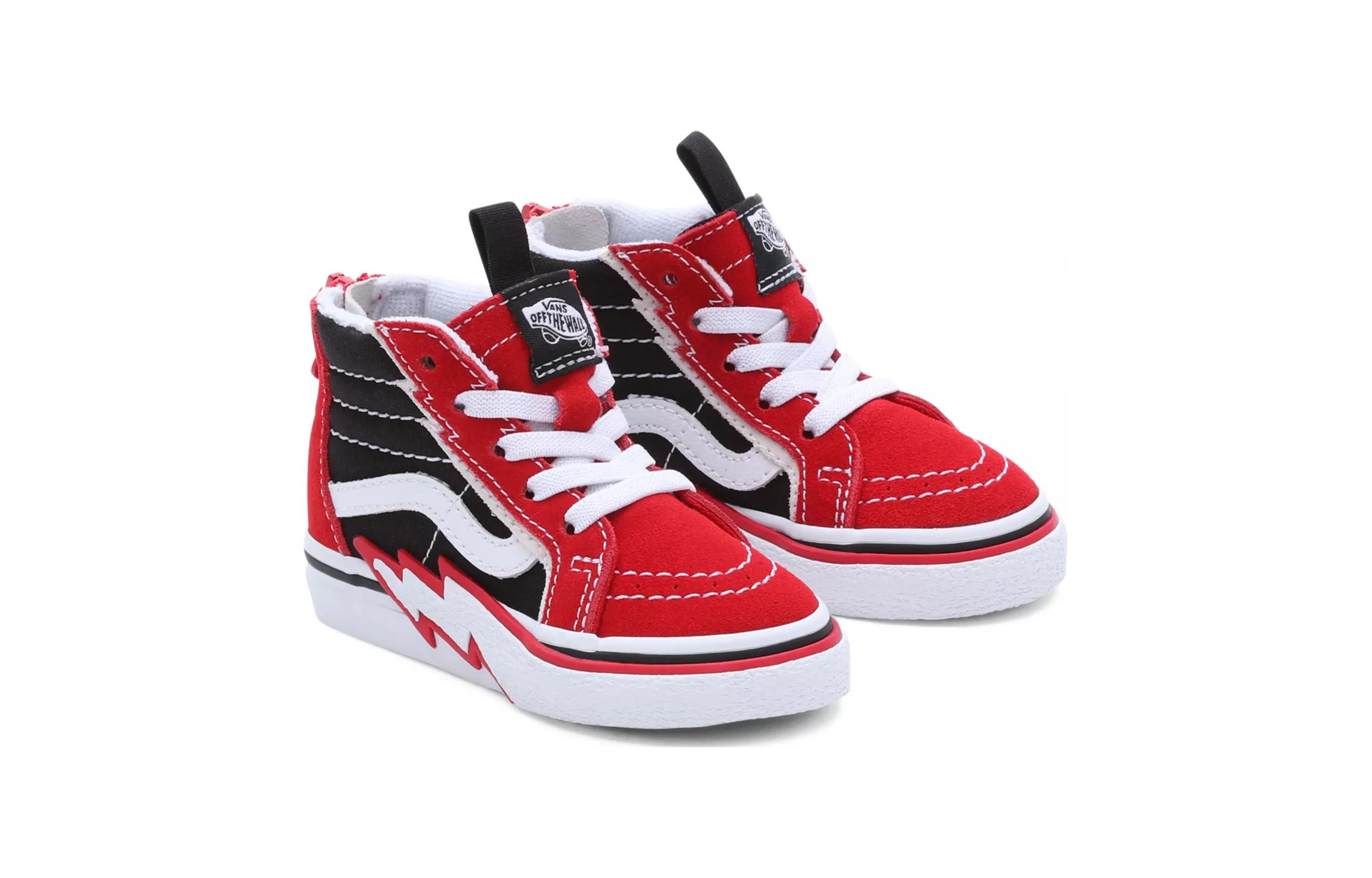 Lookbook (TD) ヴァンズ Sk8-Hi レッド (Vanz Sk8-Hi Reddo) VN000BVKREB