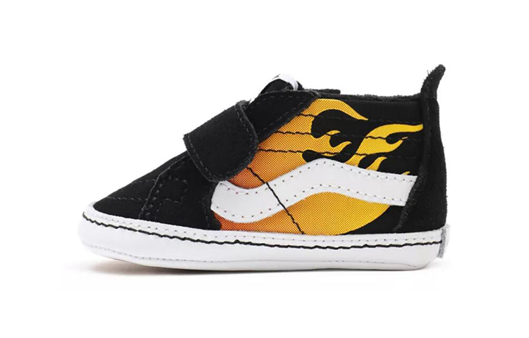 (Toddler) Vans SK8-HI Black/Yellow VN0A346P99C