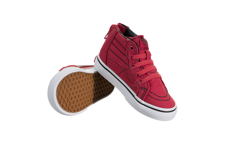 Shop (TD) 반스 스케이트하이 레드 (Vans Skate-Hi Red) VN0A32R3QQ8