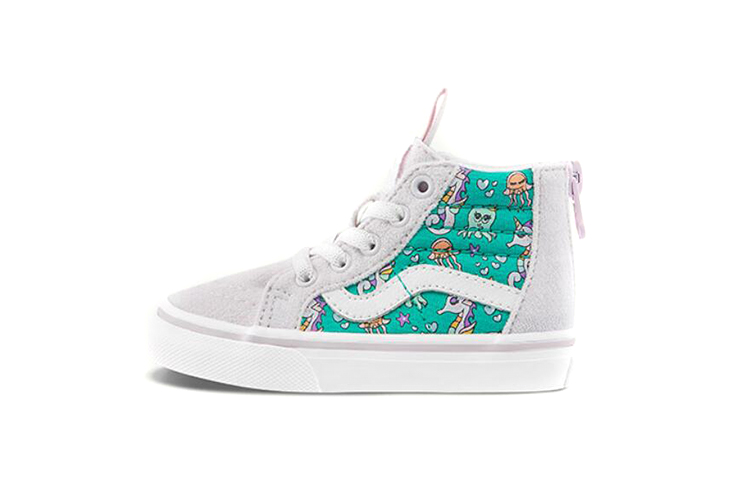 Buy (TD) Vans SK8-HI Kasut Putih/Hijau VN000XG59EQ