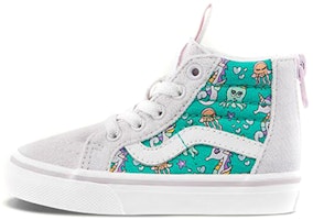 (Toddler) Vans SK8-HI Sneakers White/Green VN000XG59EQ