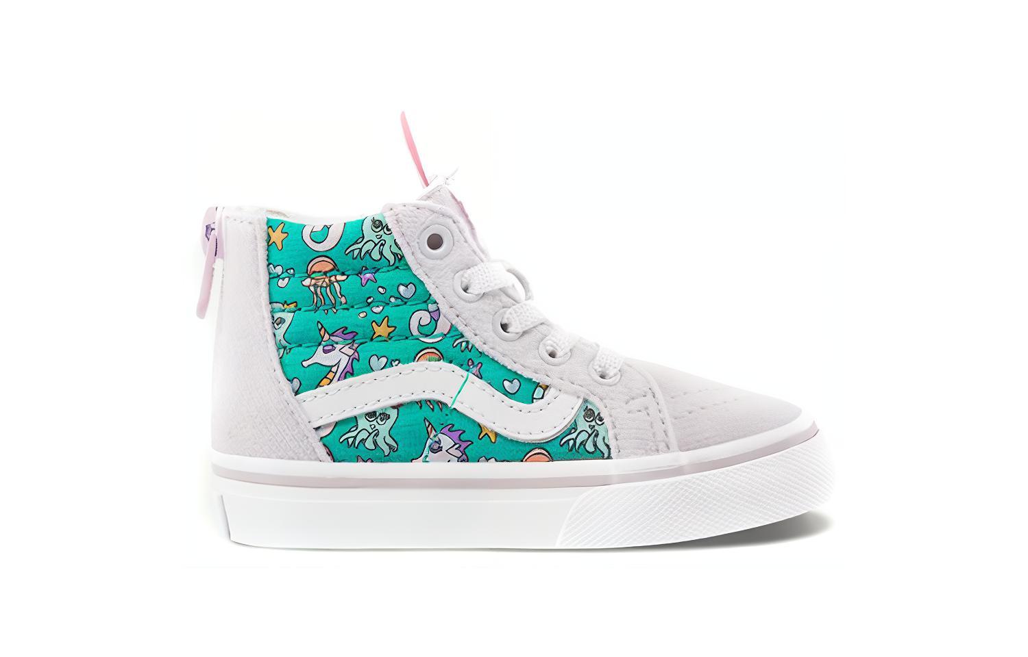 Order (TD) Vans SK8-HI Kasut Putih/Hijau VN000XG59EQ