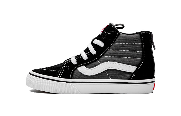 Buy (TD) ヴァンズ Sk8-Hi ジップ "2トーン 黒/炭" VN000XG5D8K