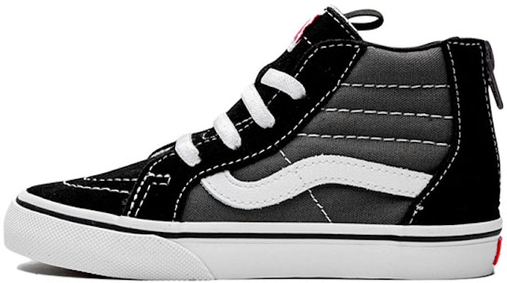 (Toddler) Vans Sk8-Hi Zip '2-Tone Black Charcoal' VN000XG5D8K Buy (Toddler) Vans Sk8-Hi Zip '2-Tone Black Charcoal' VN000XG5D8K