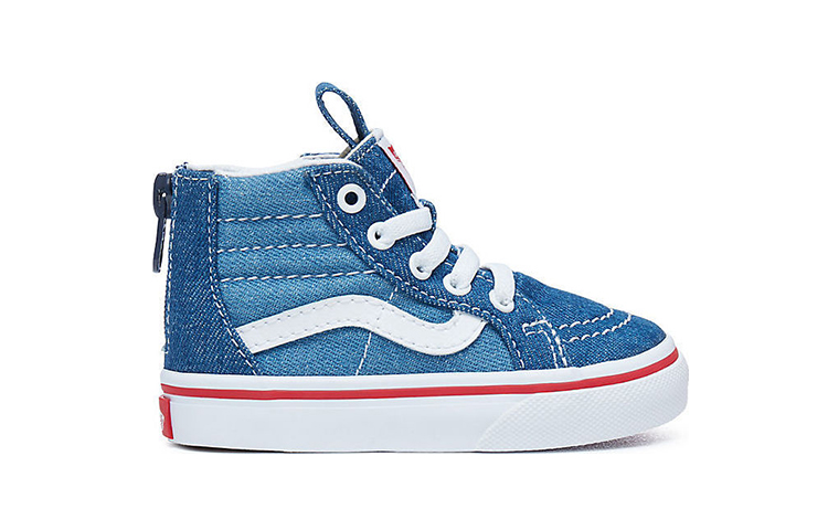 Order (Toddler) Vans Sk8-Hi Zip '2-Tone Denim' VN0A32R3Q69