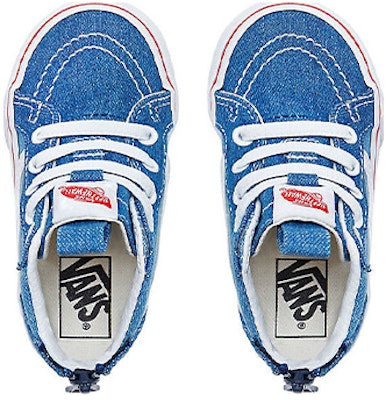 (TD) ヴァンズ Sk8-Hi ジップ ツートーンデニム VN0A32R3Q69 Lookbook (TD) ヴァンズ Sk8-Hi ジップ ツートーンデニム VN0A32R3Q69