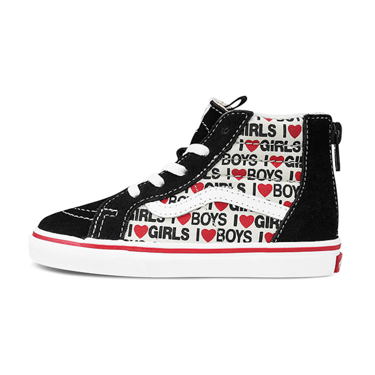 Buy (Toddler) Vans Sk8-Hi Zip 'I Heart Print' VN0A4BV1WKU Novelship