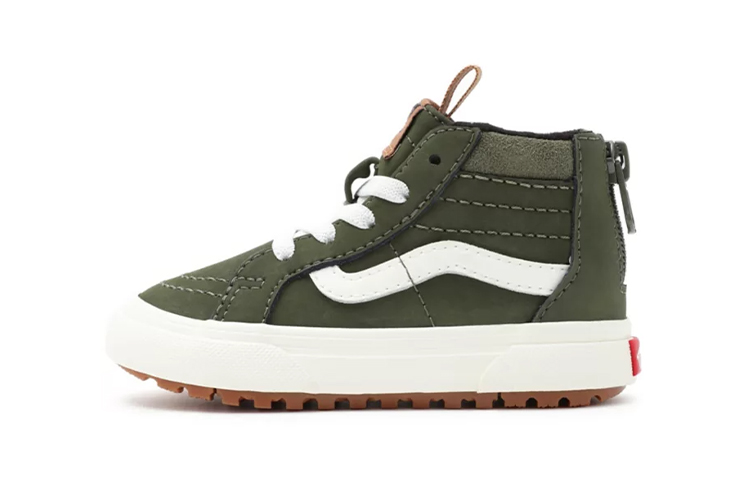 Buy (TD) Sepatu Vans SK8-HI Zip Mte-1 Hijau/Putih VN0A5HZ350K