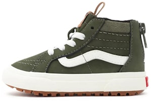 (Toddler) Vans SK8-HI Zip Mte-1 Sneakers Green/White VN0A5HZ350K (Toddler) Vans SK8-HI Zip Mte-1 Sneakers Green/White VN0A5HZ350K