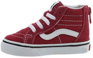 (Toddler) Vans SK8-HI Zip Shoes 'Red White' VN0A32R3QR2 (Toddler) Vans SK8-HI Zip Shoes 'Red White' VN0A32R3QR2