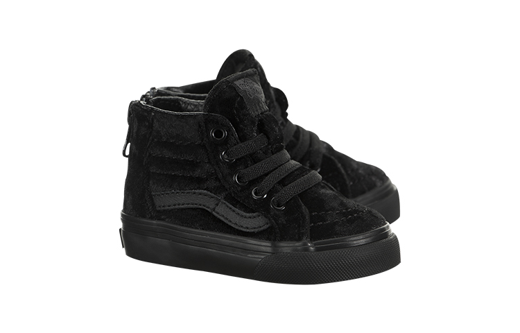 (TD) Vans SK8-HI Zip Sneakers Black 圖 2