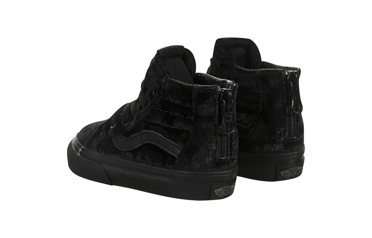 (TD) Vans SK8-HI Zip Sneakers Black 圖 3