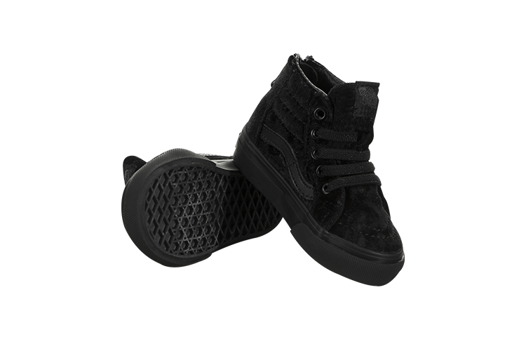 (TD) Vans SK8-HI Zip Sneakers Black 圖 4
