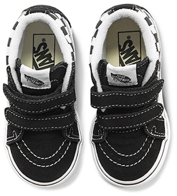 (TD) Vans Sk8-Mid Reissue V '棋盘格-黑白' VN00018WHRK Lookbook (TD) Vans Sk8-Mid Reissue V '棋盘格-黑白' VN00018WHRK