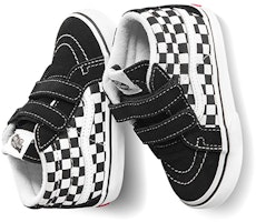 (TD) Vans Sk8-Mid Reissue V 'Tablero de Ajedrez - Negro Blanco' VN00018WHRK Shop (TD) Vans Sk8-Mid Reissue V 'Tablero de Ajedrez - Negro Blanco' VN00018WHRK