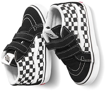 (TD) Vans Sk8-Mid Reissue V 'Tablero de Ajedrez - Negro Blanco' VN00018WHRK Shop (TD) Vans Sk8-Mid Reissue V 'Tablero de Ajedrez - Negro Blanco' VN00018WHRK