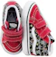 Lookbook 嬰幼兒 Vans SK8 MID 舒適萬用 耐磨減震 高筒 學步鞋 紅黑色