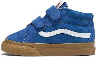 (Toddler) Vans Sk8-Mid Reissue V Corduroy Shoes 'Blue' VN0A5DXDBLU (Toddler) Vans Sk8-Mid Reissue V Corduroy Shoes 'Blue' VN0A5DXDBLU
