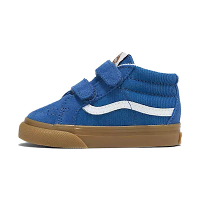 (TD) Vans Sk8-Mid Reissue V Corduroy Shoes 'Blue'