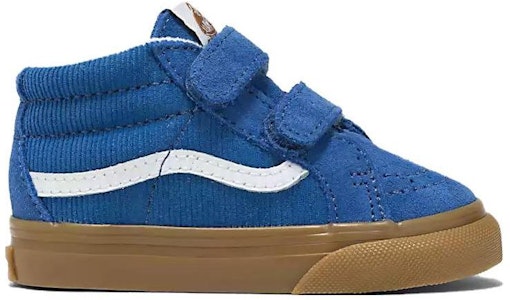 嬰兒 Vans SK8 MID 舒適 耐磨透氣 中筒 學步鞋 藍色 Order 嬰兒 Vans SK8 MID 舒適 耐磨透氣 中筒 學步鞋 藍色